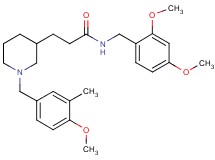 N-(2,4-dimethoxybenzyl)-3-[1-(4-methoxy-3-methylbenzyl)-3-piperidinyl]propanamide