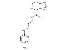 N-{3-[(5-methyl-2-pyridinyl)amino]propyl}-4,5,6,7-tetrahydro-1H-imidazo[4,5-c]pyridine-4-carboxamide dihydrochloride