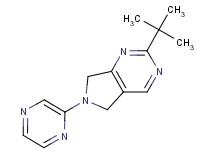 2-tert-butyl-6-pyrazin-2-yl-6,7-dihydro-5H-pyrrolo[3,4-d]pyrimidine