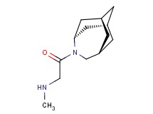 2-[(1R*,3s,6r,8S*)-4-azatricyclo[4.3.1.1~3,8~]undec-4-yl]-N-methyl-2-oxoethanamine