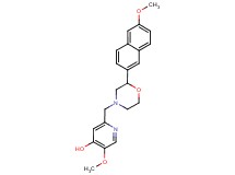 5-methoxy-2-{[2-(6-methoxy-2-naphthyl)morpholin-4-yl]methyl}pyridin-4-ol