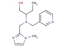 2-[[(1-methyl-1H-imidazol-2-yl)methyl](pyridin-3-ylmethyl)amino]butan-1-ol
