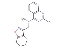 N,2-dimethyl-N-(4,5,6,7-tetrahydro-1,2-benzisoxazol-3-ylmethyl)pyrido[2,3-d]pyrimidin-4-amine