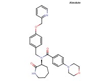 4-(4-morpholinyl)-N-[(3S)-2-oxo-3-azepanyl]-N-[4-(2-pyridinylmethoxy)benzyl]benzamide