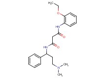 N-[3-(dimethylamino)-1-phenylpropyl]-N'-(2-ethoxyphenyl)malonamide