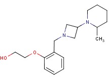 2-(2-{[3-(2-methylpiperidin-1-yl)azetidin-1-yl]methyl}phenoxy)ethanol