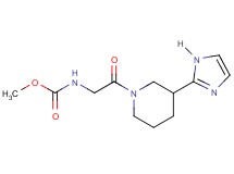 methyl {2-[3-(1H-imidazol-2-yl)-1-piperidinyl]-2-oxoethyl}carbamate