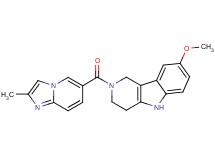 8-methoxy-2-[(2-methylimidazo[1,2-a]pyridin-6-yl)carbonyl]-2,3,4,5-tetrahydro-1H-pyrido[4,3-b]indole