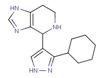 4-(3-cyclohexyl-1H-pyrazol-4-yl)-4,5,6,7-tetrahydro-1H-imidazo[4,5-c]pyridine