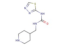 N-(piperidin-4-ylmethyl)-N'-1,3,4-thiadiazol-2-ylurea