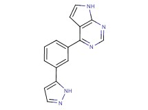 4-[3-(1H-pyrazol-5-yl)phenyl]-7H-pyrrolo[2,3-d]pyrimidine