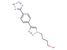 4-{4-[4-(2H-tetrazol-5-yl)phenyl]-1H-1,2,3-triazol-1-yl}butan-1-ol