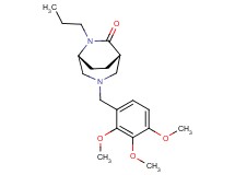 (1S*,5R*)-6-propyl-3-(2,3,4-trimethoxybenzyl)-3,6-diazabicyclo[3.2.2]nonan-7-one