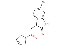 3-[2-(2,5-dihydro-1H-pyrrol-1-yl)-2-oxoethyl]-6-methyl-1,3-dihydro-2H-indol-2-one