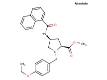methyl (4S)-1-(4-ethoxybenzyl)-4-(1-naphthoylamino)-L-prolinate