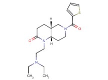(4aR*,8aS*)-1-[2-(diethylamino)ethyl]-6-(2-thienylcarbonyl)octahydro-1,6-naphthyridin-2(1H)-one