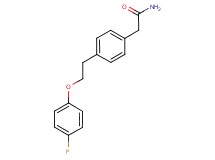 2-{4-[2-(4-fluorophenoxy)ethyl]phenyl}acetamide