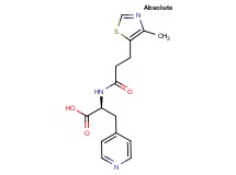 N-[3-(4-methyl-1,3-thiazol-5-yl)propanoyl]-3-(4-pyridinyl)-L-alanine