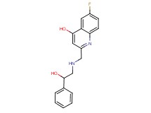 6-fluoro-2-{[(2-hydroxy-2-phenylethyl)amino]methyl}quinolin-4-ol