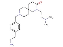 9-[4-(2-aminoethyl)benzyl]-2-[2-(dimethylamino)ethyl]-2,9-diazaspiro[5.5]undecan-3-one dihydrochloride