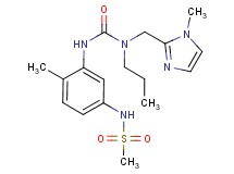 N-[4-methyl-3-({[[(1-methyl-1H-imidazol-2-yl)methyl](propyl)amino]carbonyl}amino)phenyl]methanesulfonamide