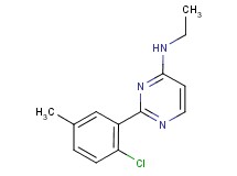 2-(2-chloro-5-methylphenyl)-N-ethylpyrimidin-4-amine