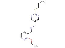 1-(2-ethoxypyridin-3-yl)-N-{[2-(propylthio)pyrimidin-5-yl]methyl}methanamine