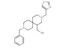 [9-benzyl-3-(1,3-thiazol-4-ylmethyl)-3,9-diazaspiro[5.5]undec-1-yl]methanol