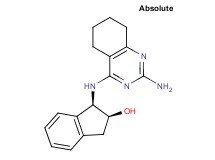 (1R,2S)-1-[(2-amino-5,6,7,8-tetrahydroquinazolin-4-yl)amino]indan-2-ol