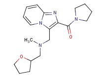 N-methyl-1-[2-(pyrrolidin-1-ylcarbonyl)imidazo[1,2-a]pyridin-3-yl]-N-(tetrahydrofuran-2-ylmethyl)methanamine