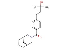 4-{4-[(1R*,5S*)-3-azabicyclo[3.3.1]non-3-ylcarbonyl]phenyl}-2-methyl-2-butanol