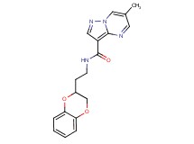 N-[2-(2,3-dihydro-1,4-benzodioxin-2-yl)ethyl]-6-methylpyrazolo[1,5-a]pyrimidine-3-carboxamide