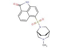 6-{[(1S*,5R*)-3-methyl-3,6-diazabicyclo[3.2.2]non-6-yl]sulfonyl}benzo[cd]indol-2(1H)-one