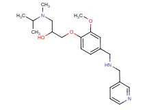 1-[isopropyl(methyl)amino]-3-(2-methoxy-4-{[(3-pyridinylmethyl)amino]methyl}phenoxy)-2-propanol