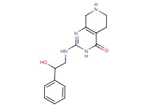 2-[(2-hydroxy-2-phenylethyl)amino]-5,6,7,8-tetrahydropyrido[3,4-d]pyrimidin-4(3H)-one hydrochloride