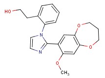 2-{2-[2-(8-methoxy-3,4-dihydro-2H-1,5-benzodioxepin-7-yl)-1H-imidazol-1-yl]phenyl}ethanol