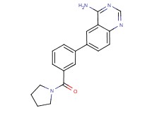 6-[3-(pyrrolidin-1-ylcarbonyl)phenyl]quinazolin-4-amine