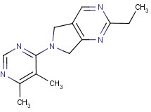 6-(5,6-dimethylpyrimidin-4-yl)-2-ethyl-6,7-dihydro-5H-pyrrolo[3,4-d]pyrimidine