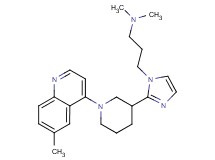 N,N-dimethyl-3-{2-[1-(6-methylquinolin-4-yl)piperidin-3-yl]-1H-imidazol-1-yl}propan-1-amine