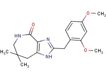 2-(2,4-dimethoxybenzyl)-7,7-dimethyl-5,6,7,8-tetrahydroimidazo[4,5-c]azepin-4(1H)-one