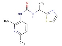 N-(2,6-dimethylpyridin-3-yl)-N'-[1-(1,3-thiazol-2-yl)ethyl]urea