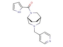 (1S*,5R*)-3-(4-pyridinylmethyl)-6-(1H-pyrrol-2-ylcarbonyl)-3,6-diazabicyclo[3.2.2]nonane