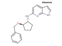 N-[(1R,2R)-2-(benzyloxy)cyclopentyl]-1H-pyrrolo[2,3-b]pyridin-6-amine