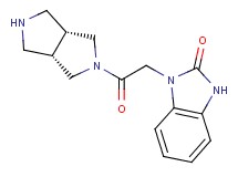 1-{2-[rel-(3aR,6aS)-hexahydropyrrolo[3,4-c]pyrrol-2(1H)-yl]-2-oxoethyl}-1,3-dihydro-2H-benzimidazol-2-one hydrochloride