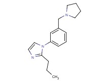 2-propyl-1-[3-(pyrrolidin-1-ylmethyl)phenyl]-1H-imidazole