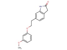 6-[2-(3-methoxyphenoxy)ethyl]-1,3-dihydro-2H-indol-2-one