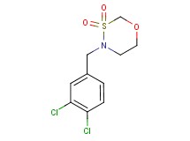 4-(3,4-dichlorobenzyl)-1,3,4-oxathiazinane 3,3-dioxide