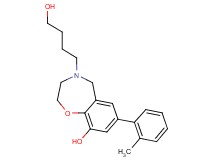 4-(4-hydroxybutyl)-7-(2-methylphenyl)-2,3,4,5-tetrahydro-1,4-benzoxazepin-9-ol