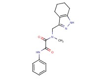 N-methyl-N'-phenyl-N-(4,5,6,7-tetrahydro-1H-indazol-3-ylmethyl)ethanediamide