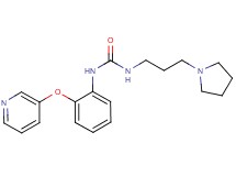 N-[2-(pyridin-3-yloxy)phenyl]-N'-(3-pyrrolidin-1-ylpropyl)urea